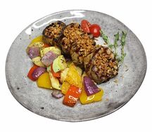 Свиная вырезка с овощами