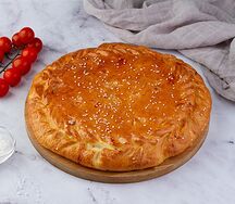 Пирог с картофелем и грибами