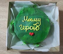  Бенто-торт Шоколад-клубника №1