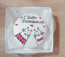 Бенто-торт Сникерс №300