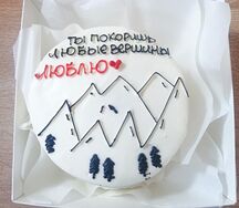 Бенто-торт Шоколад-вишня №2