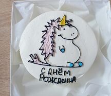 Бенто-торт Молочная девочка №1000