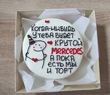  Бенто-торт Красный бархат №34