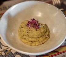 Пюре картофельное с трюфельным маслом