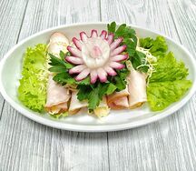 Ветчинные рулеты