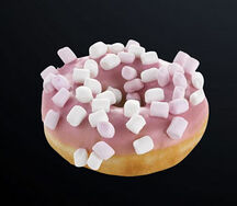 Донат с посыпкой из пастилы 