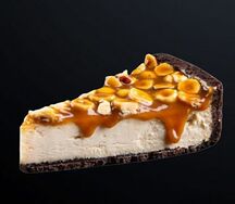 Чизкейк Соленая карамель с лесным орехом