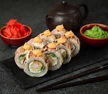 Креветка в беконе