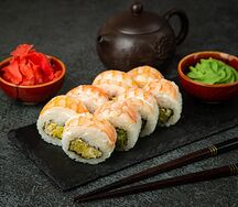 Спайси-ролл с креветкой