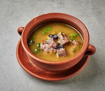 Чакапули с томлёной бараниной