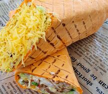 Сырная шаурма