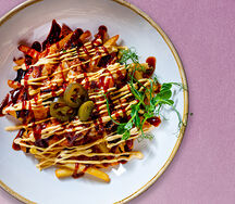 Френч фрайз с беконом