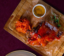 Рулька свиная с капустой По-баварски