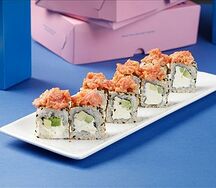 Тунец тартар с авокадо