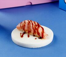 Опаленный лосось