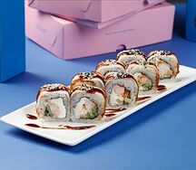 Креветка темпура с угрем