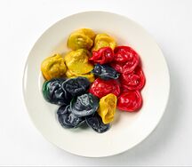 Пельмени детские цветные