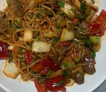 Жареный лагман