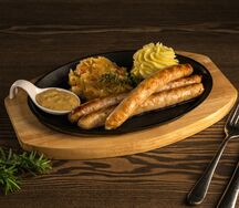 Колбаски из курицы