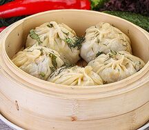 Манты с картошкой