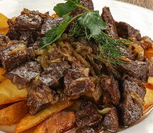 Печень говяжья