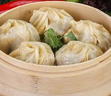 Манты с говядиной