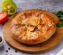 Пирог с говядиной, картофелем и луком