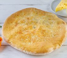 Адыгейский пирог с сыром и зеленью