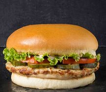 Мини-бургер с курицей