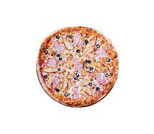 Курица, ветчина и оливки