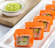 Калифорния с крабом