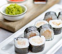 Маки с гребешком