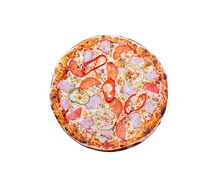 Ветчина, перец и помидоры