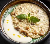 Ризотто с белыми грибами