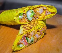 Шаурма Сырная с курицей