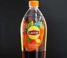 Lipton Черный чай Персик