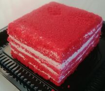 Пирожное Красный бархат