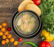 Уха из двух рыб