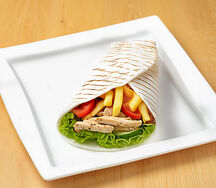 Донер в лаваше с курицей