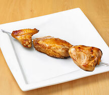 Шашлык из курицы ассорти