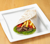 Донер в лаваше с бараниной