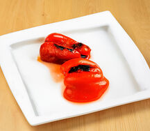 Перец болгарский на углях