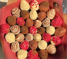 Букет из клубники в шоколаде Изысканность М