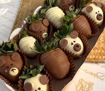 Клубника в шоколаде Собачки S