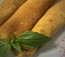 Блинчики с лососем и творожным сыром 3 шт