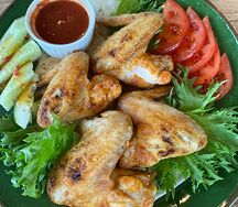 Куриные крылышки  на мангале                                                 