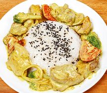 Карри с курицей