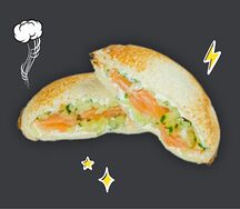 UFO-сэндвич с сёмгой