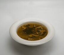 Куриная лапша с грибами