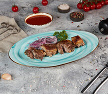 Шашлык из бараньей корейки